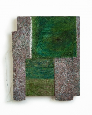 Barest Harmony, oil on panel, 18 x 14 cm, 2023